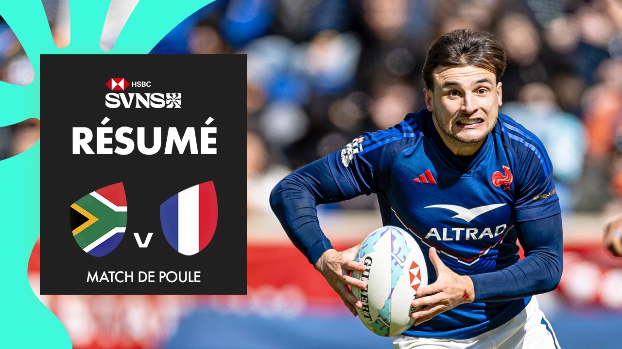 Un choc face aux Boks 🇿🇦 | Afrique du Sud vs France | HSBC SVNS New York