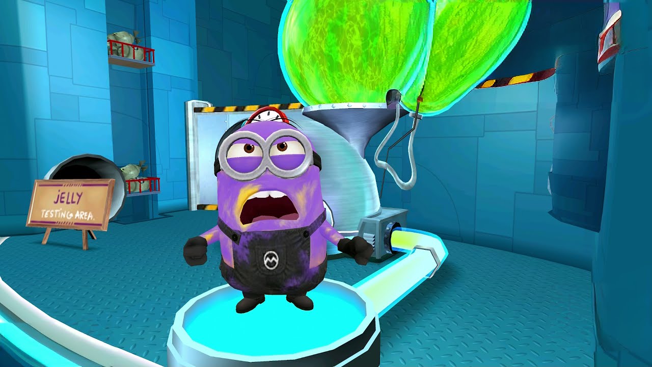 Minion Rush Level 828 - Disguised minion 450 jump overs at Minion Beach | Full screen 4K