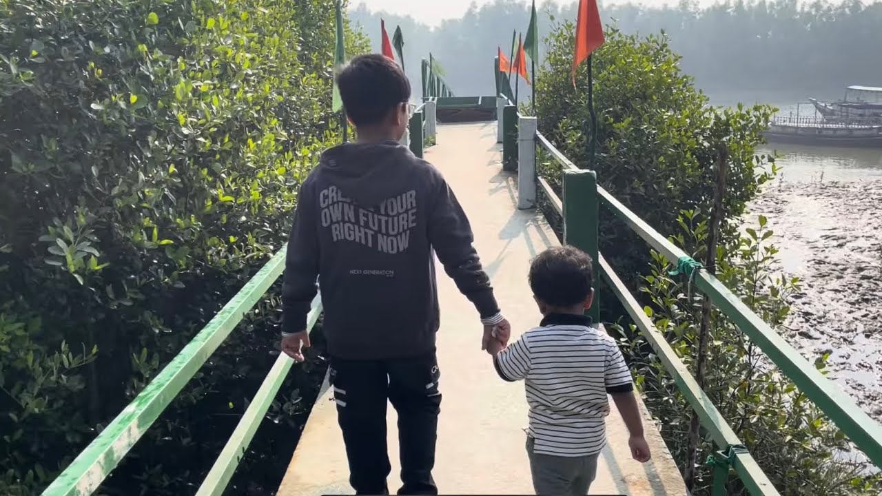 Abrar & Afraz in Sundarban 