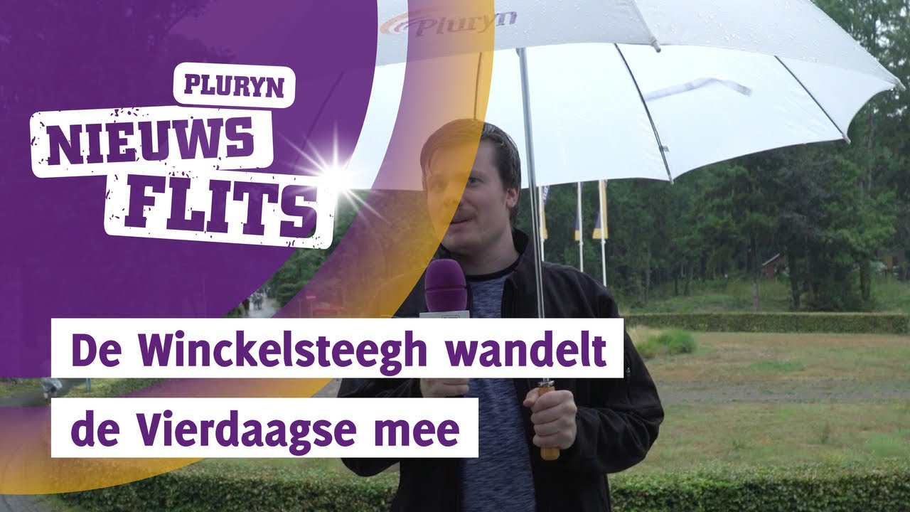 De Winckelsteegh wandelt met eigen wandelmars mee met de 4daagse