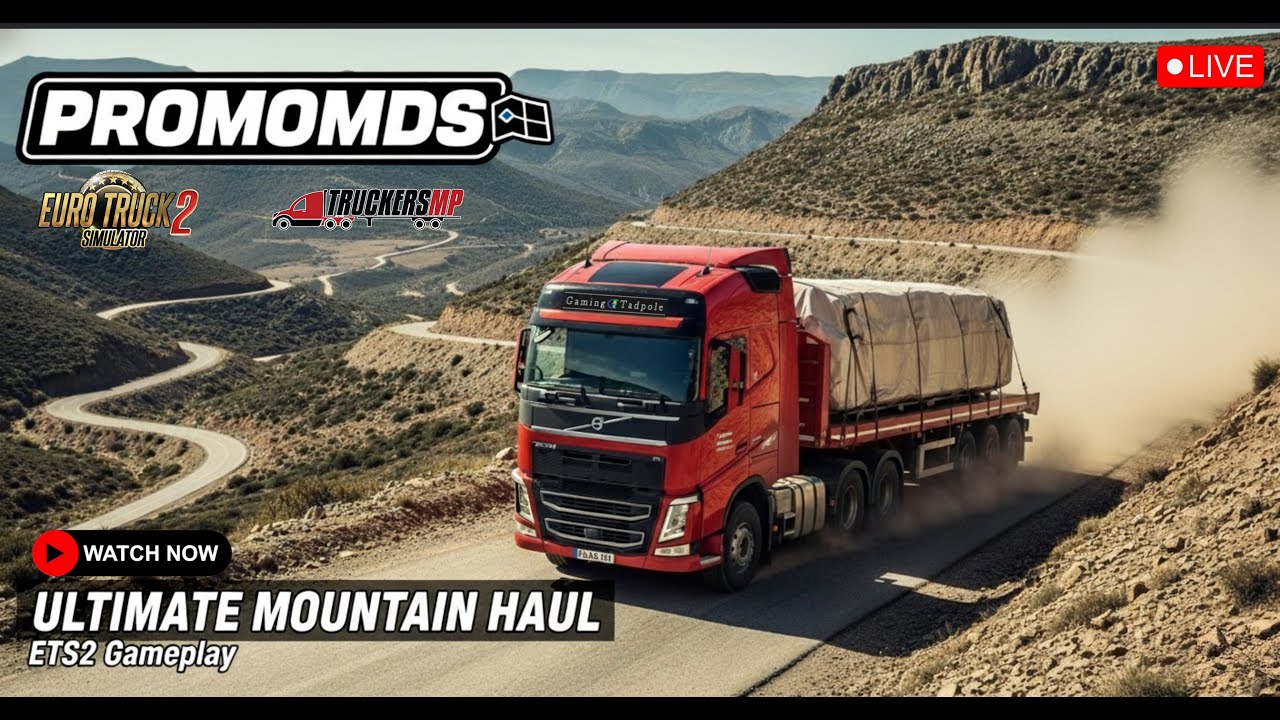 ETS 2 LIVE | Euro Truck Simulator 2 Live | Volvo F16 780hp | #ets2 #eurotrucksimulator2
