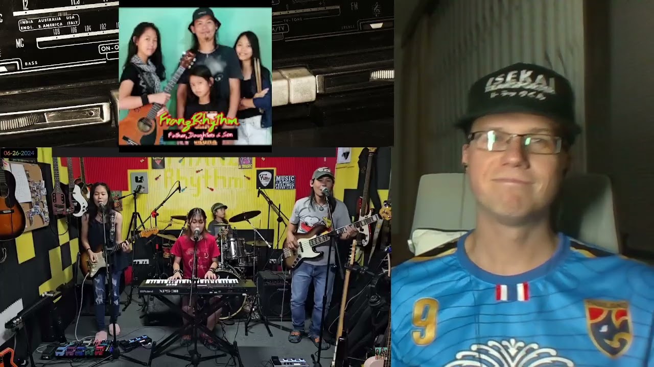 Reaction - MAMAMIA_(Abba) COVER ‪@FRANZRhythm‬ Family Band