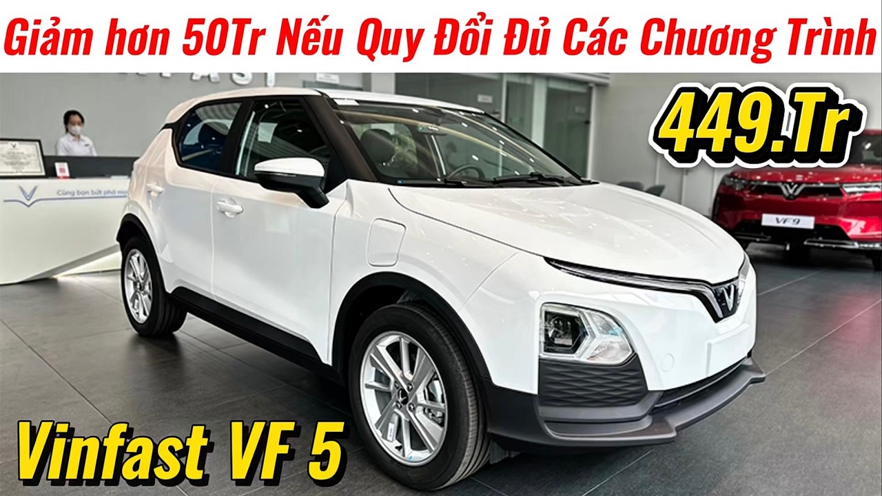 ✅Giá Khuyến Mại Vinfast VF5 Giảm Thêm Hơn 50Tr Khi Quy Đổi Tất Cả Các Chương Trình | Giá Xe Việt