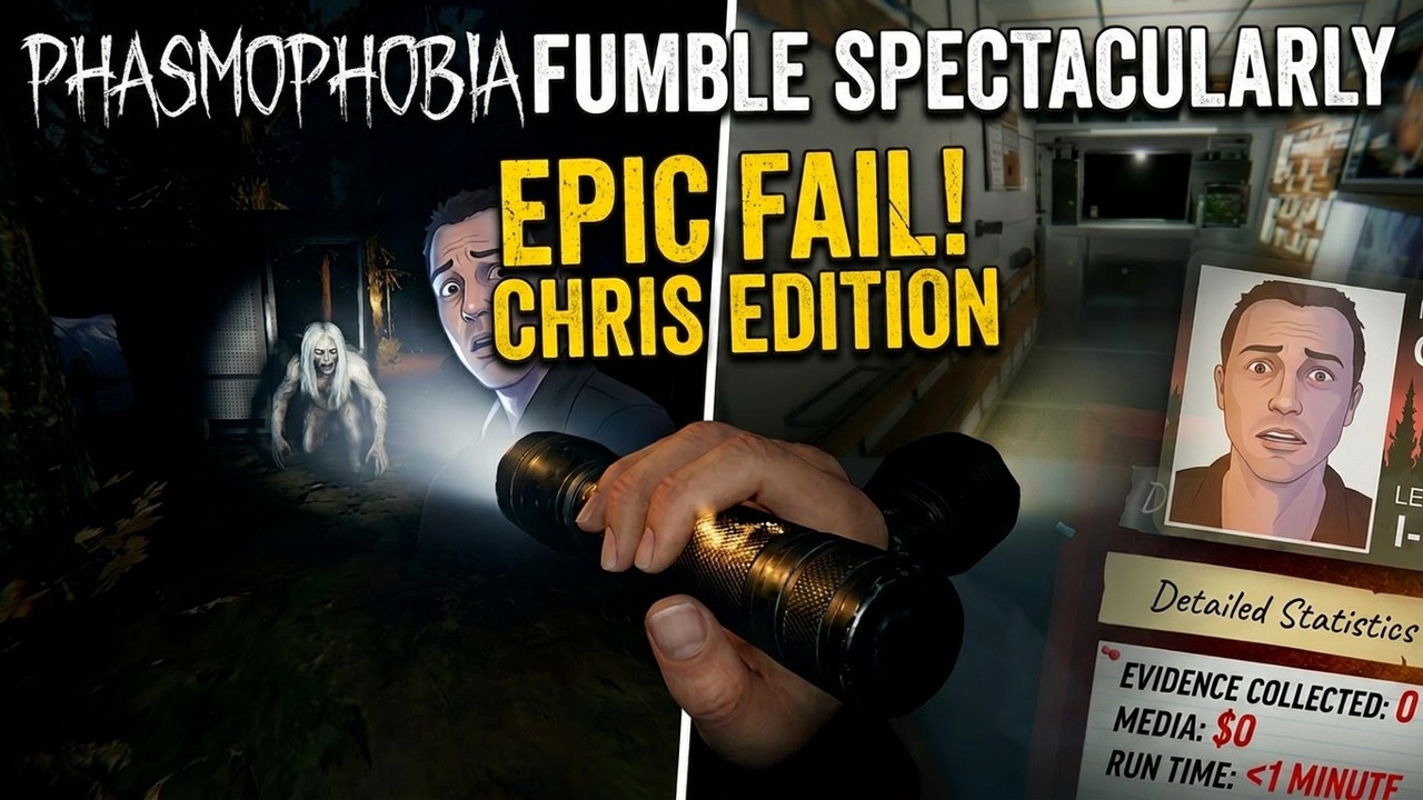 Phasmophobia Chris Cant Hide