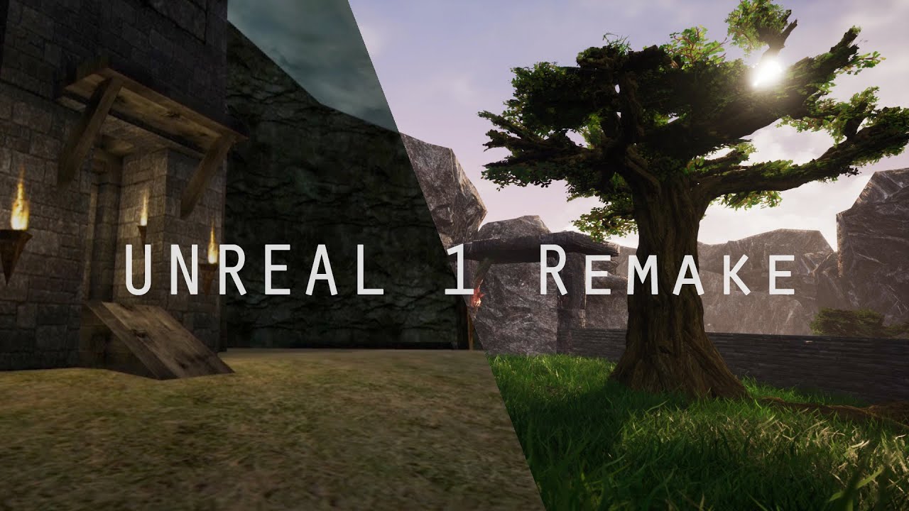 Unreal 1 Remake in Unreal Engine 4 