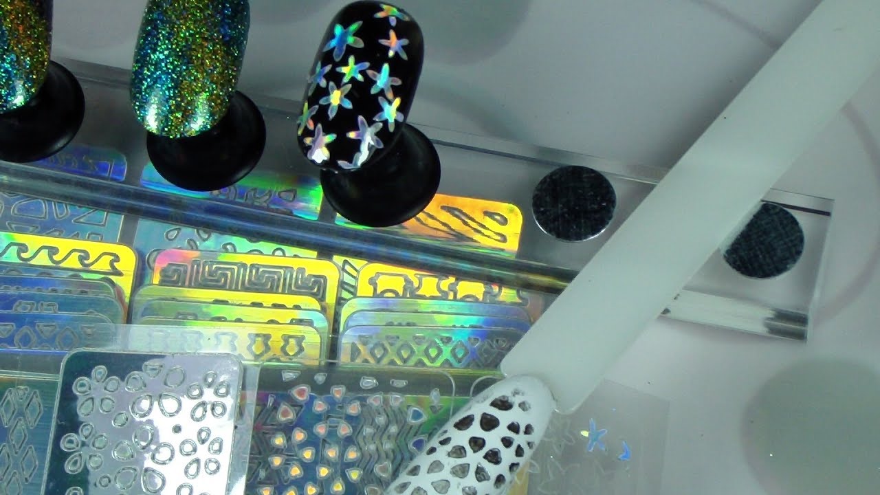 🤗 Силиконовый коврик и трафареты с Aliexpress 🤗 маникюр дома