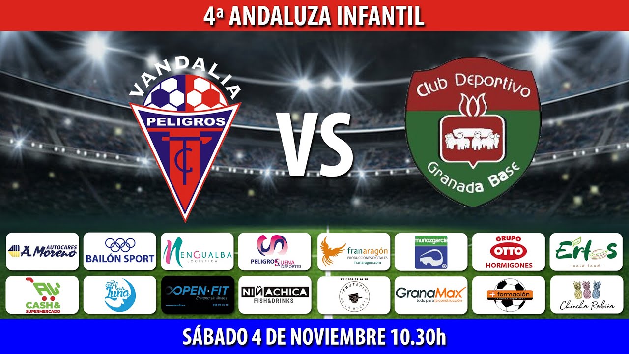 Vandalia CF vs CD Granada Base · 4ª Andaluza Infantil