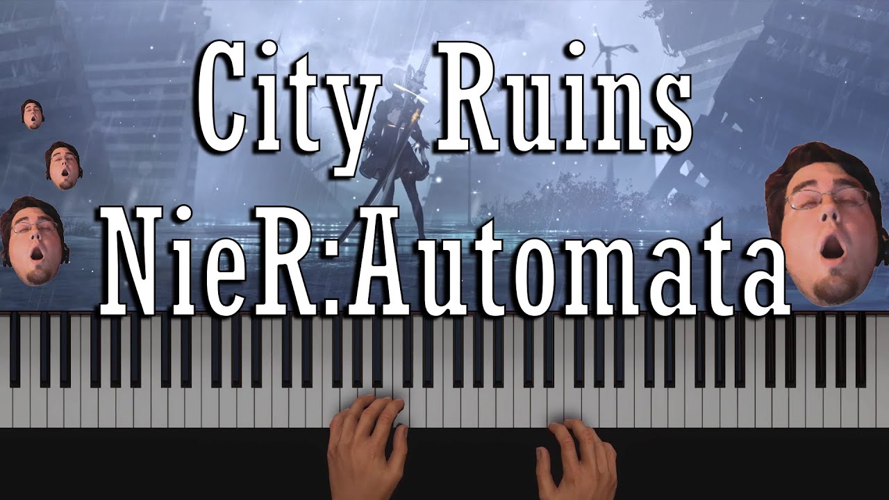 City Ruins - NieR: Automata [Piano Cover/Synthesia]