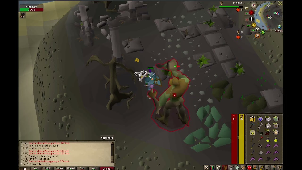 OSRS - Ultimate Iron Man - back to f2p bossing jan 18