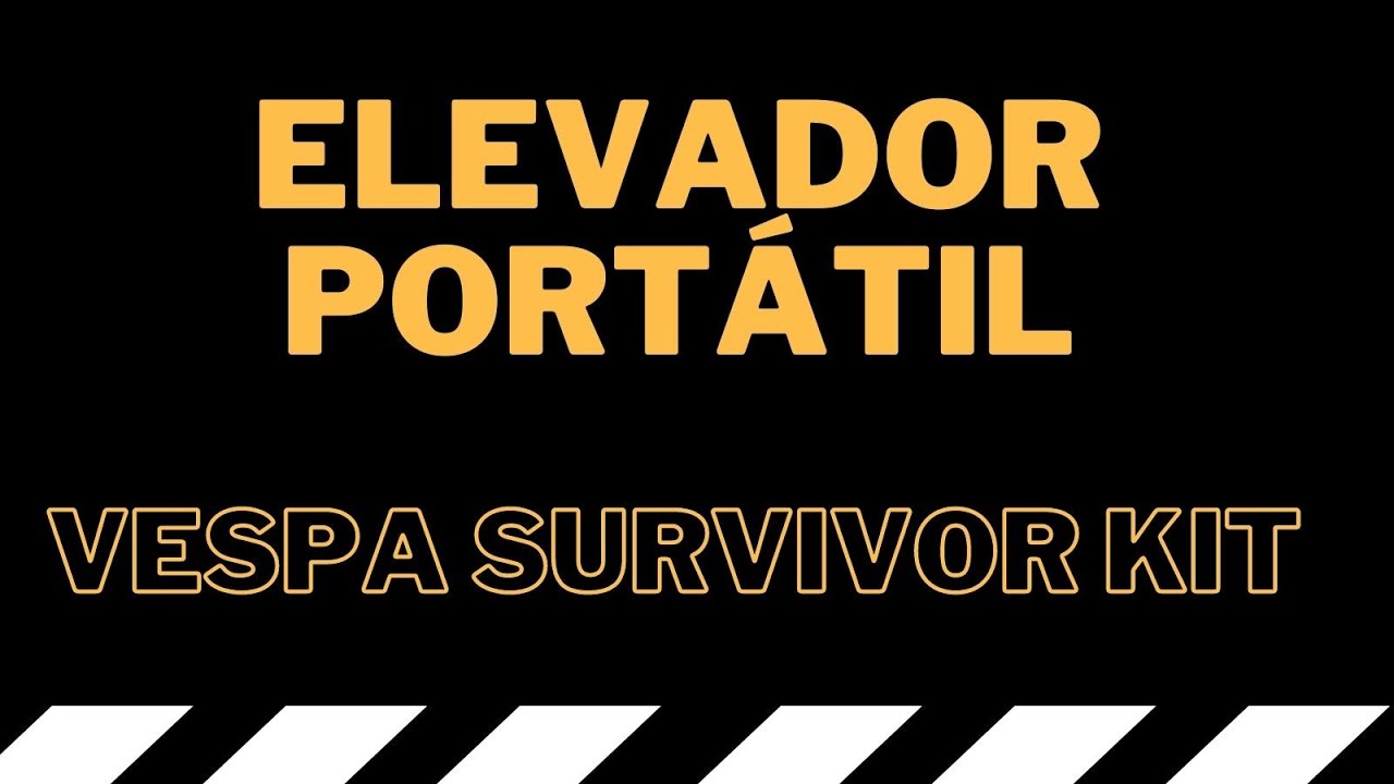 👉 Elevador portátil para Vespa de Vespa Survivor Kit