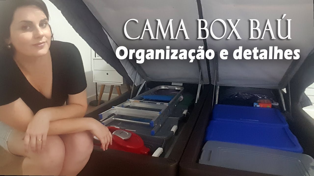 Cama Box Baú - Organização e Detalhes #13  Novo Apê