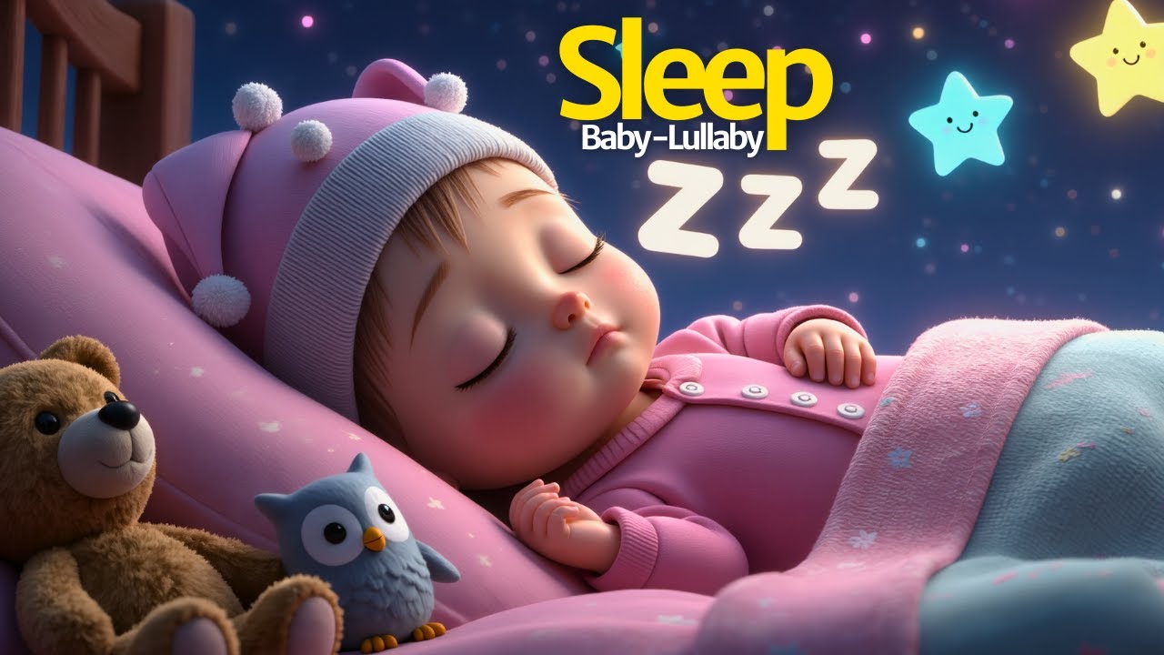 Deep Sleep Baby Music 🌙 Soft Lullaby for Peaceful Night Sleep