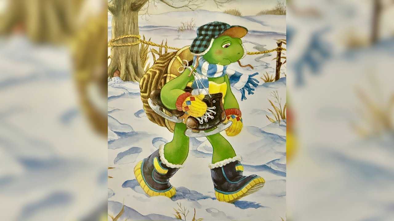 Franklin‘s bad day 🐢 ￼❄️ 