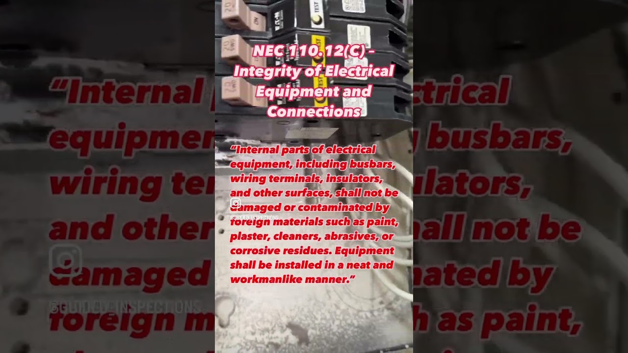 Safety First: Hidden Danger of a Coated Panel Box #electrical  #homeinspector #homeinspection