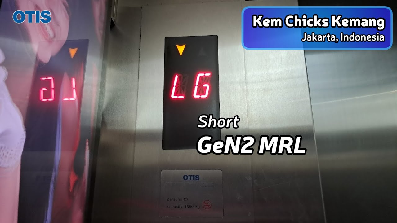 OTIS MRL Elevator - Kem Chicks Kemang, Jakarta, ID