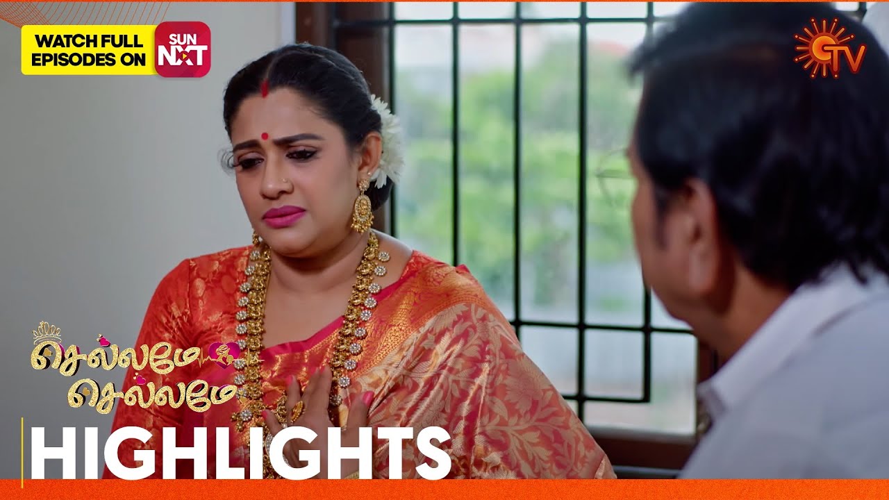 Chellame Chellame - Highlights | 08 Jan 2026 | Tamil Serial | Sun TV