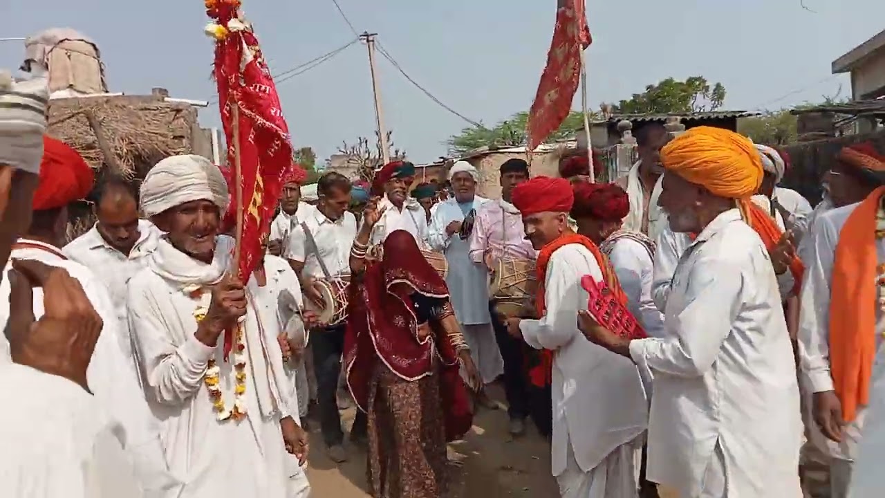 गाँव की धमाकेदार कृष्ण भजन झांकी 🔥
