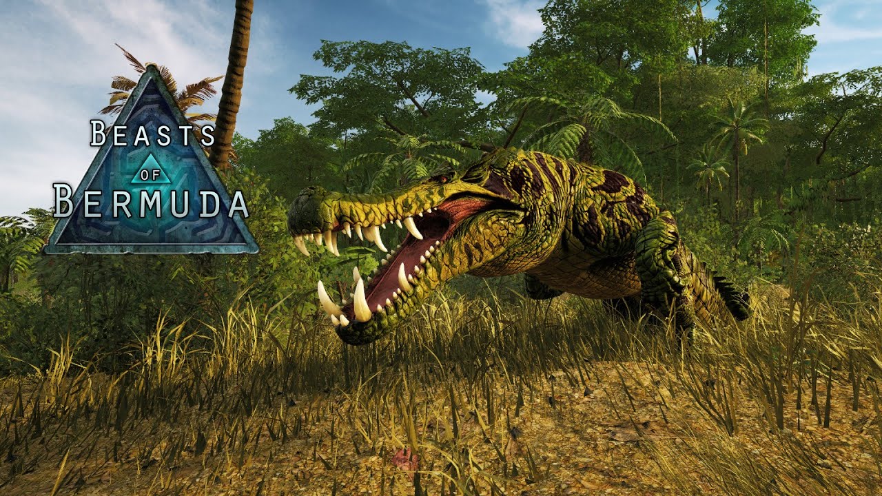KAPRO KICKS BUTT - Beasts of Bermuda Kaprosuchus Gameplay