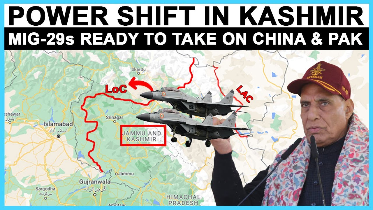 Indian Air Force Strengthens Defence: Mig-29 Deployed in Srinagar against Pak & China