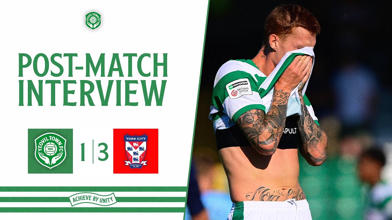 Post-Match | Kyle Ferguson | Yeovil Town 1-3 York City