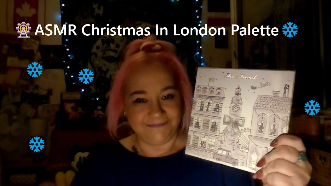 🎡ASMR Christmas In London Palette❄️