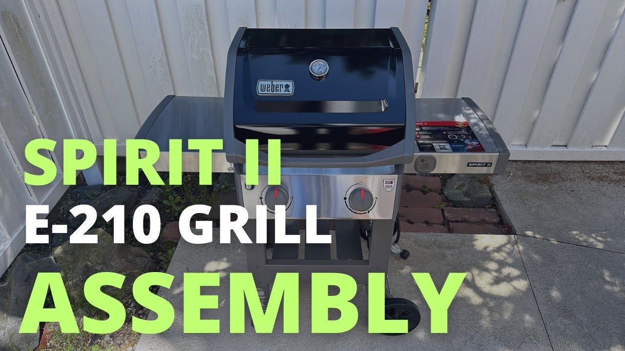 Weber Spirit II E-210 Gas Grill Assembly