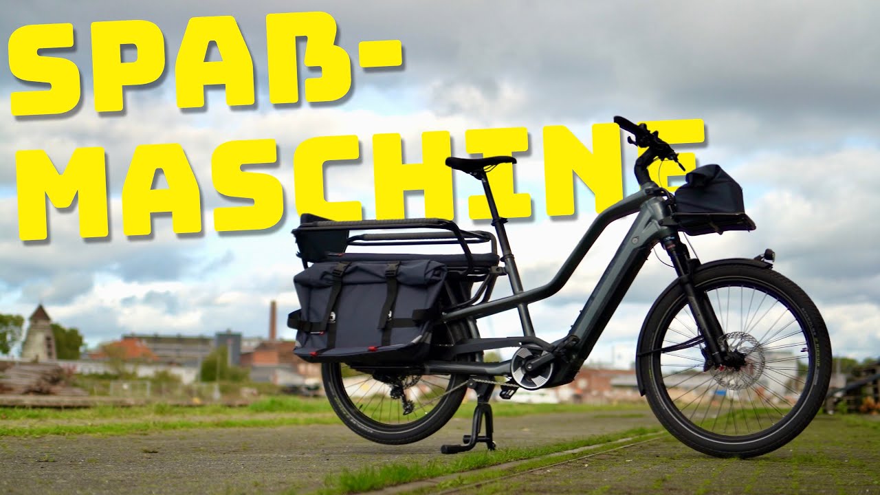 Das Centurion Vario R960i ist das E-Lastenrad vom Mountainbike Pionier