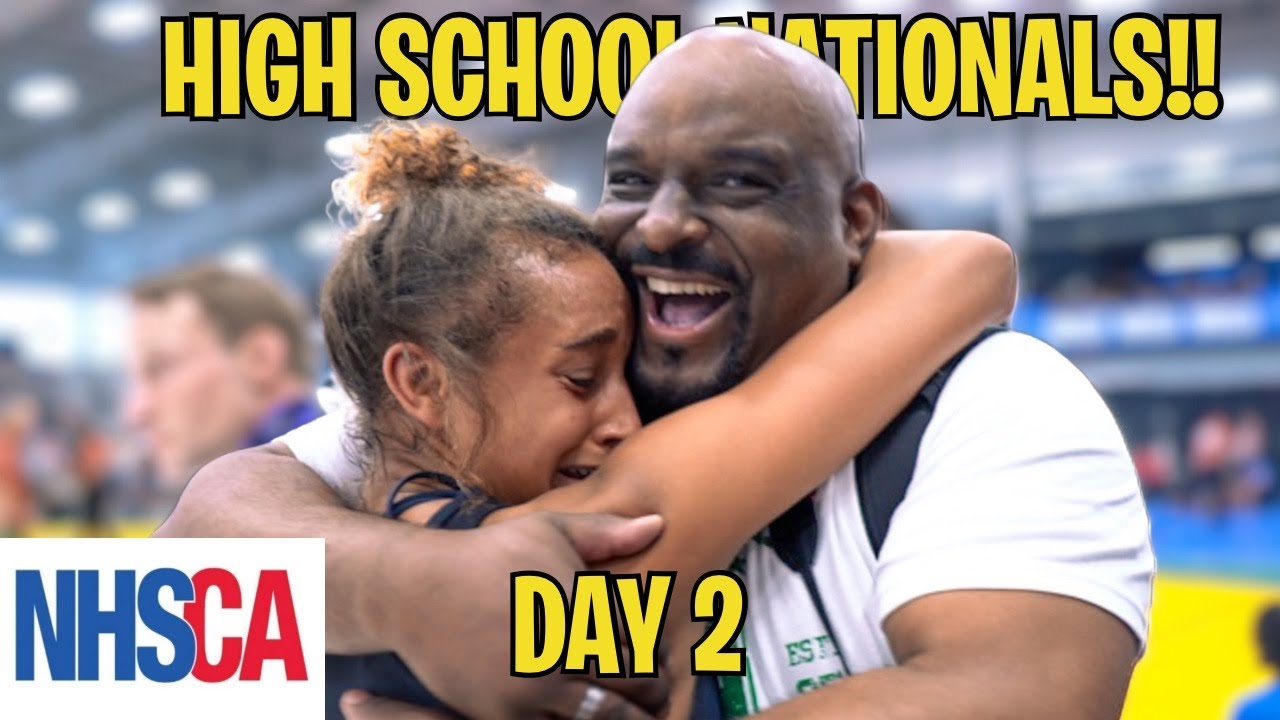 High Emotions 😭 at Quarterfinals & Semifinals at Wrestling NATIONALS! *Day 2* #NHSCA