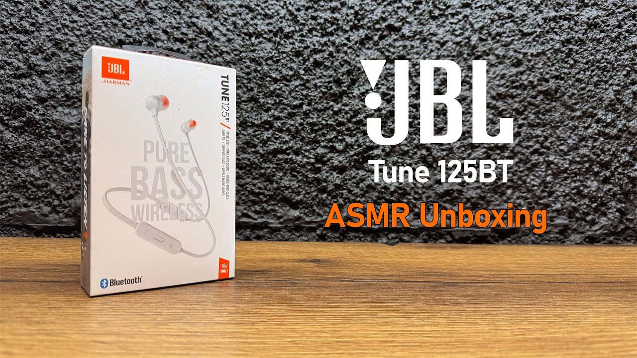 ASMR Unboxing of JBL Tune 125BT Handsfree by Intellence