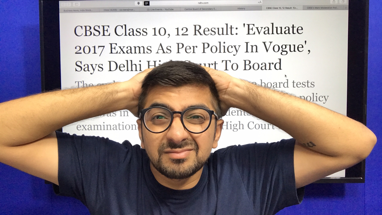 CBSE results 2017. Marks Decrease Decision by CBSE?