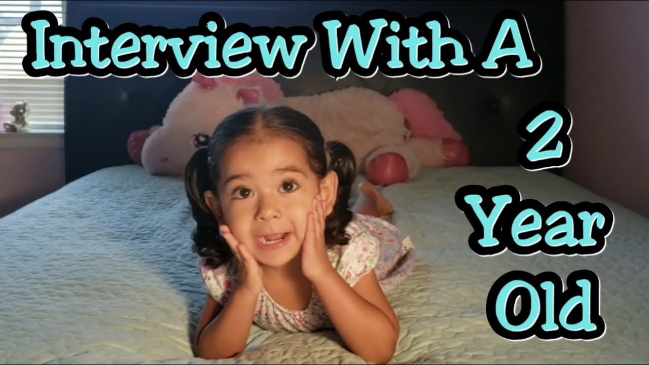 INTERVIEWING MY 2 YEAR OLD *So Funny!*
