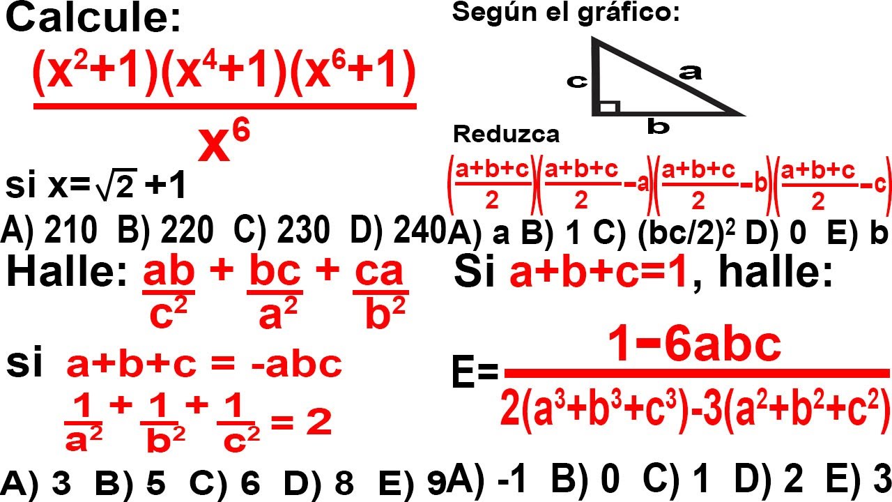 PRODUCTOS NOTABLES EJERCICIOS RESUELTOS (INTERMEDIO AVANZADO) ALGEBRA