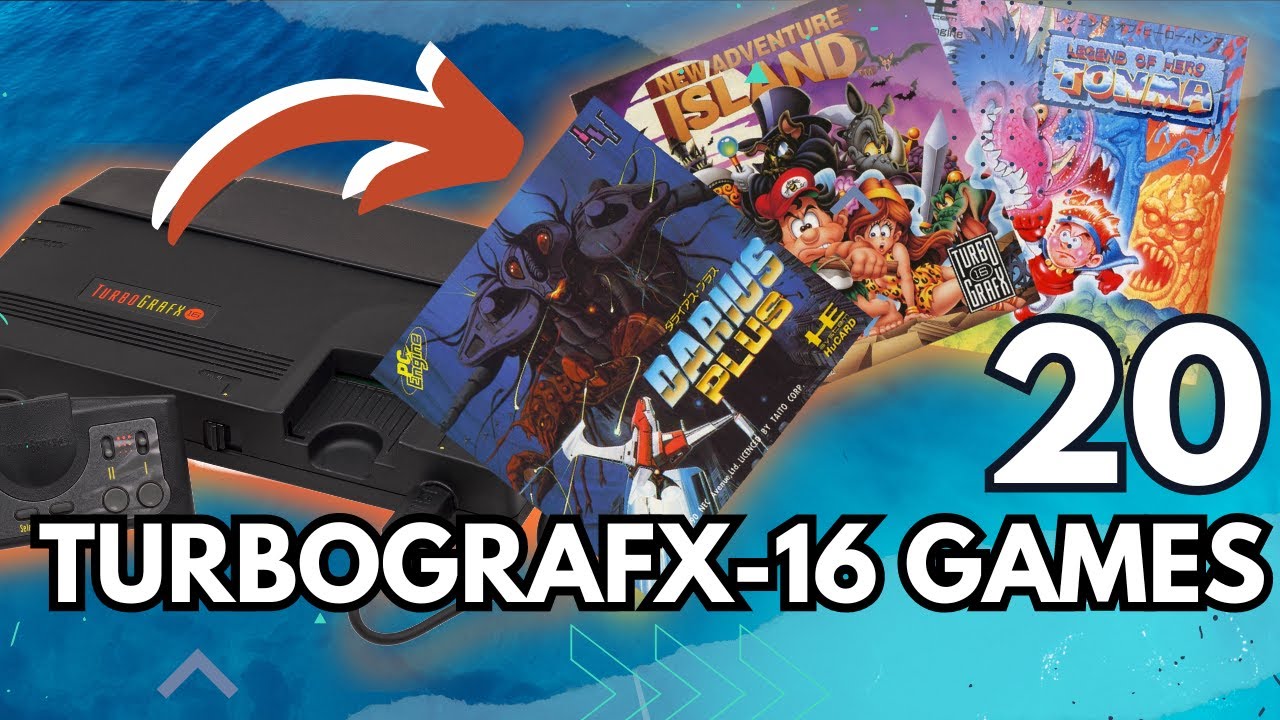 20 Nec TURBOGRAFX 16 games | 8BIT? 16BIT? 👍🏼 Better than GENESIS or 👎🏼 not?