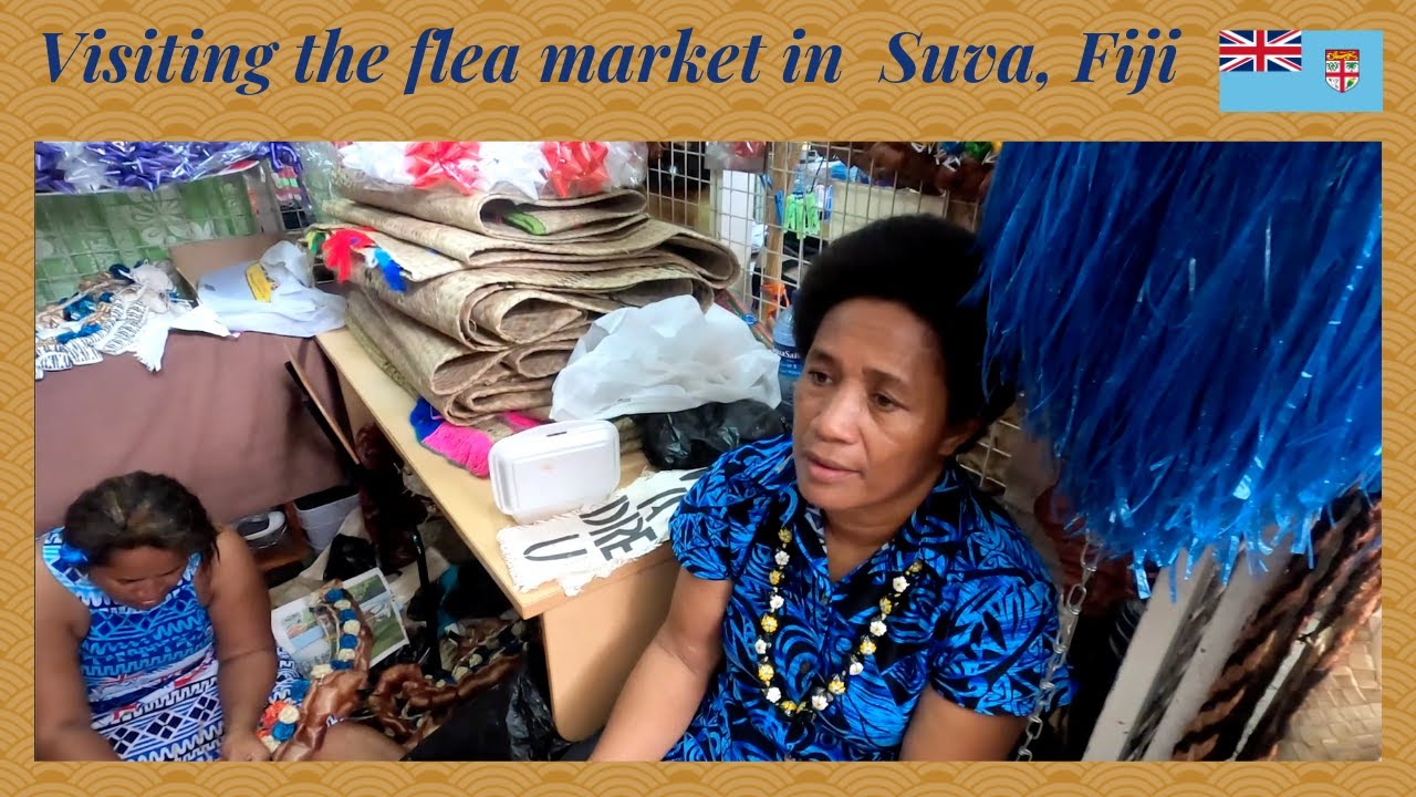 THE Famous Flea Market of Suva, Fiji. 🇫🇯
