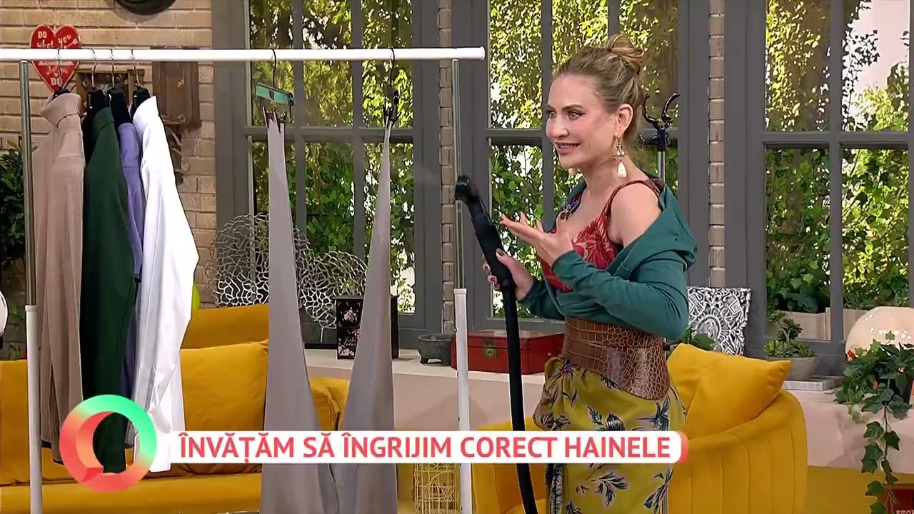 Învățăm să îngrijim corect hainele cu Adina Buzatu
