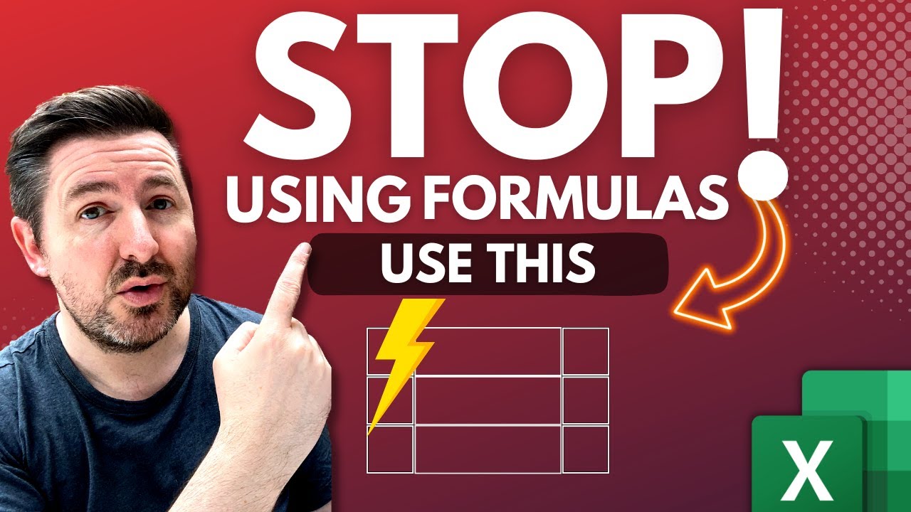Stop Using Formulas!| Use Ctrl+E instead!