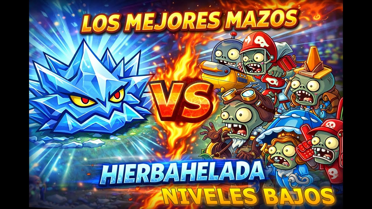 LOS MEJORES MAZOS con HIERBAHELADA | ARENA PVZ 2 | TORNEO ACTUAL HIERBA HELADA