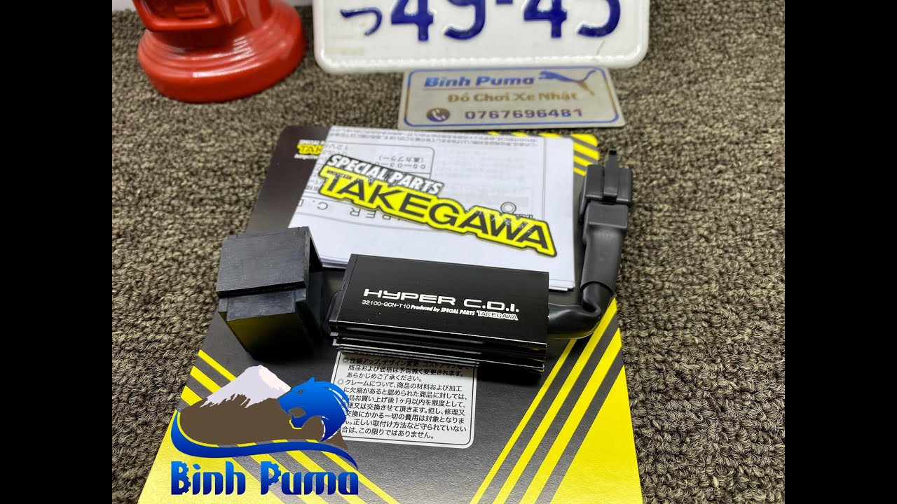 IC TAKEGAWA-Bình Puma (Đồ Chơi Xe Máy Nhật Bản) #HYPERCDI #TAKEGAWA #BìnhPuma