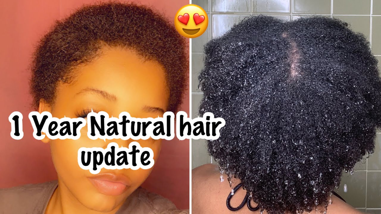 1 Year Natural Hair journey