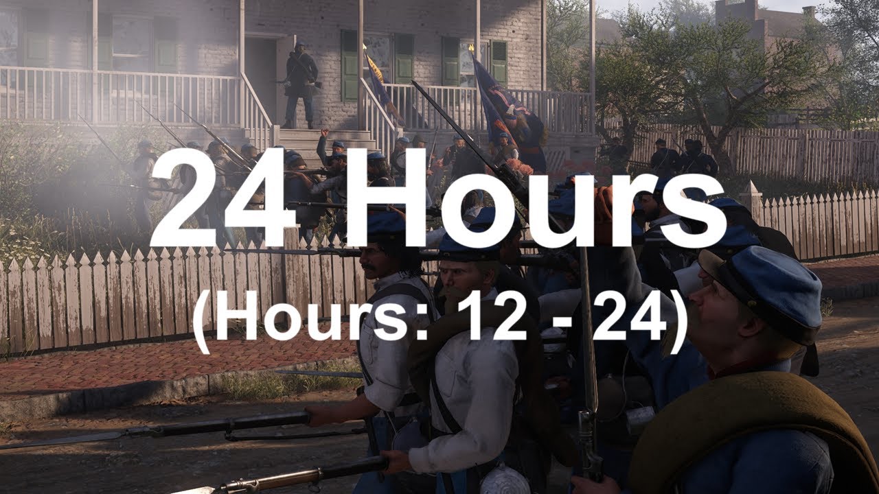 Playing War of Rights For 24 Hours | Part #2 | Hours: 12 - 14