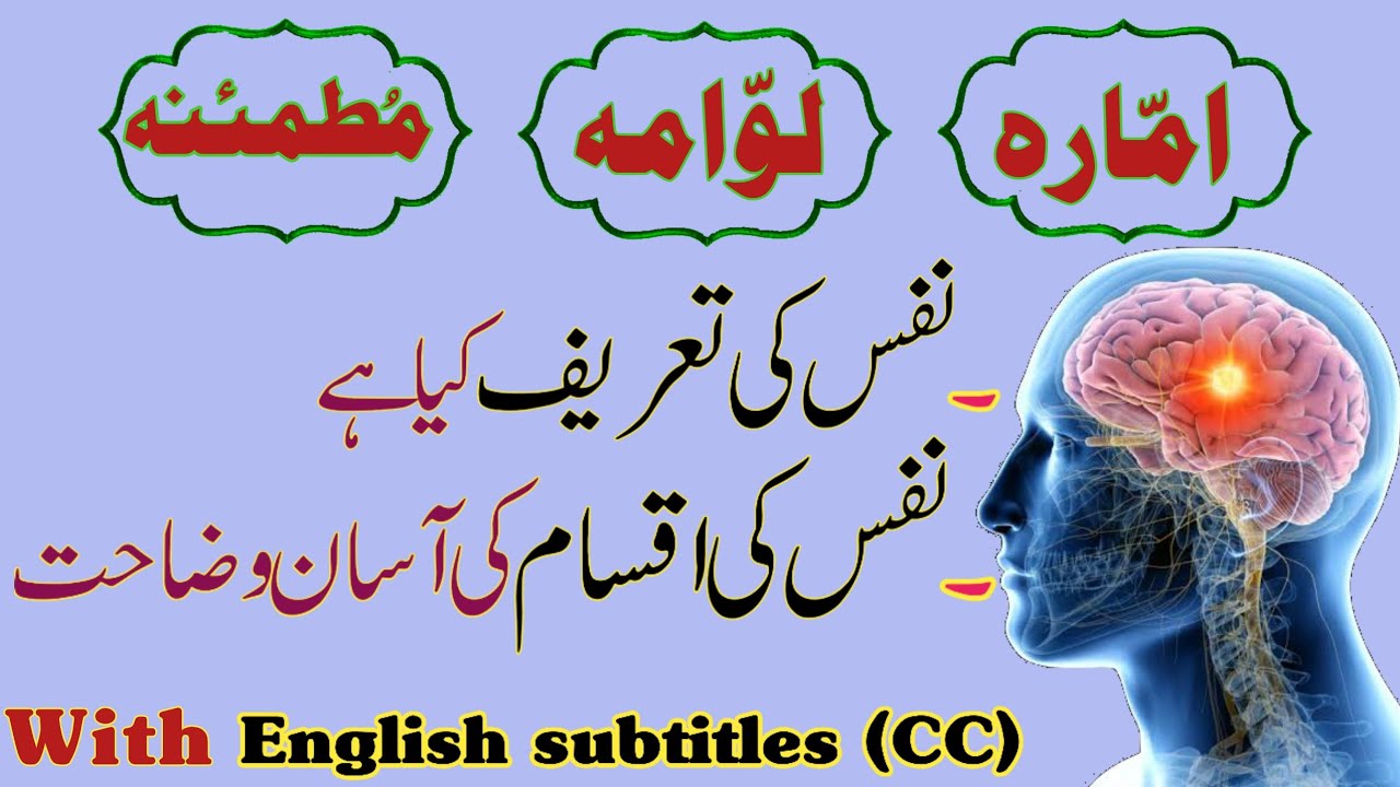 Nafs kya hai | Nafs ki iqsam | What is nafs in islam | Types of nafs in islam | Nafs e ammara kya hy
