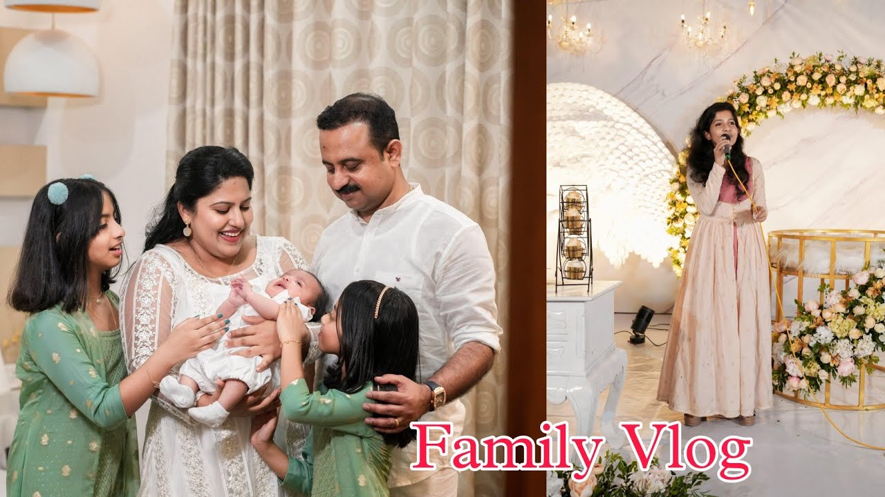 Baptism vlog of Austin || Its me Annamma || Malayalam Anchoring video
