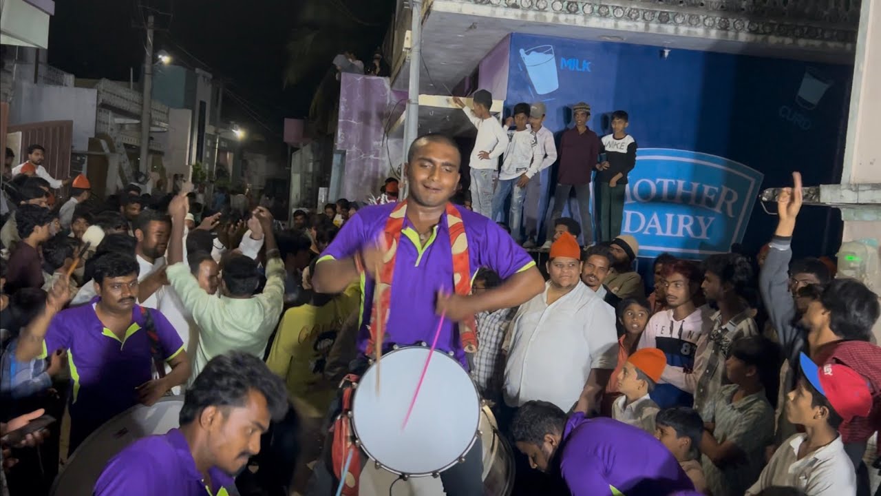 Chinnamandem Dargah Sandhal And Urs Drums Beat 