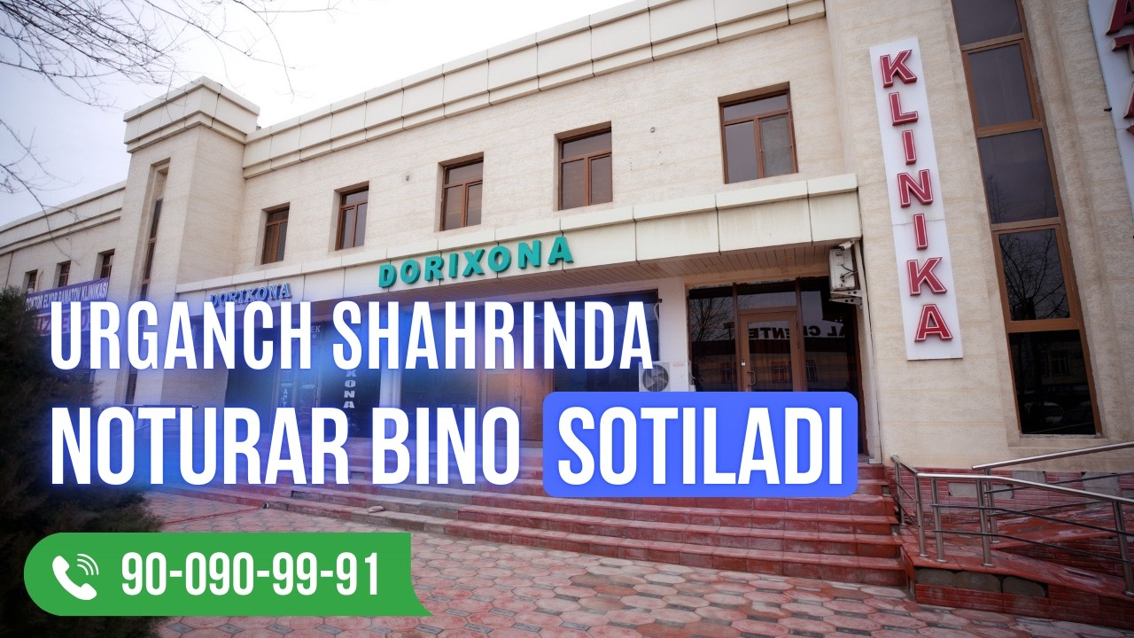 URGANCH SHAHRINDA NOTURAR BINO SOTILADI