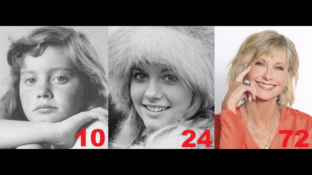 Olivia Newton-John from 0 to 73 years old