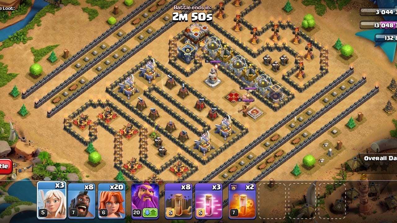 How to Complete 2015 Challenge (Clash of clans)