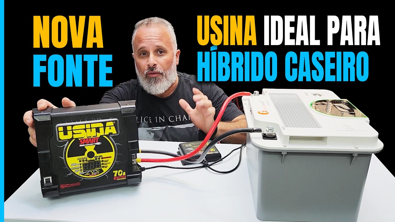 Híbrido Caseiro e Lítio: Configurando Fonte USINA Smart CONNECT | Eduardo Aquino Off Grid