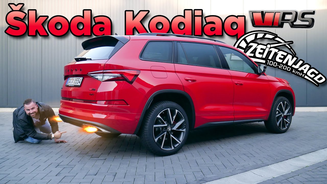Skoda Kodiaq RS – 2.0 TSI mit 245PS / 370Nm! Echter „RS“ oder doch nur Durchschnitt?