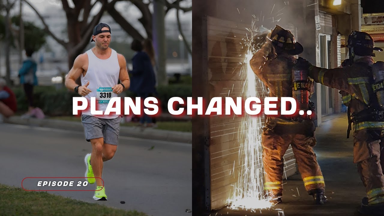 Life of a Firefighter | Hybrid Athlete : Chicago Marathon Prep & Shift Life