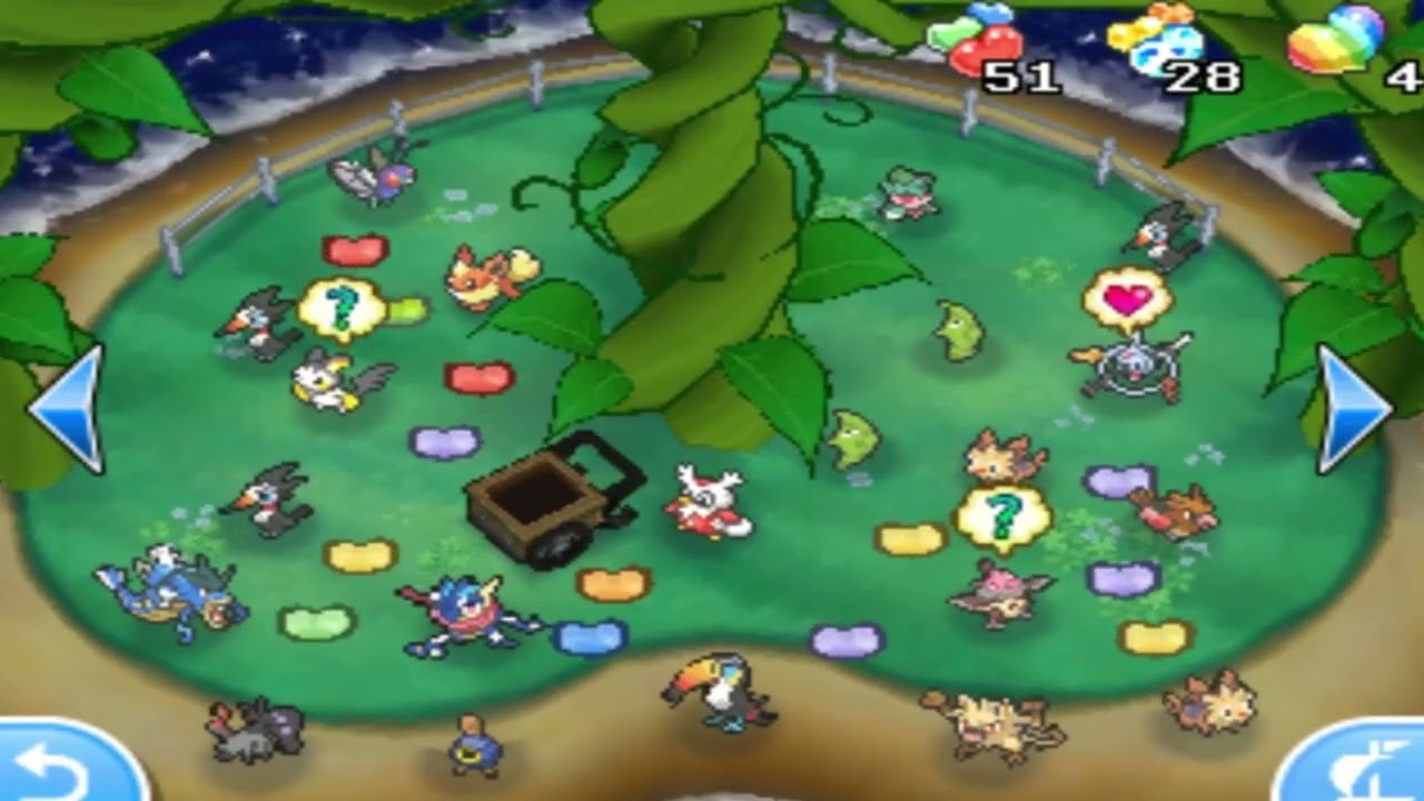 Pokémon Sun & Moon Poké Pelago (Night)